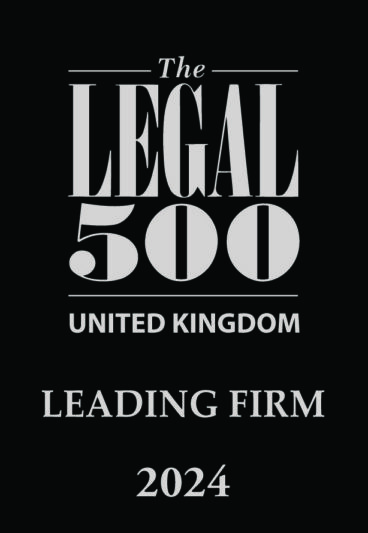 Legal 500 United Kingdom Leading Firm 2024